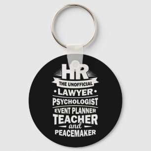 Proud Human Resources Keychain