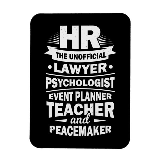 Proud Human Resources Magnet (Vertical)