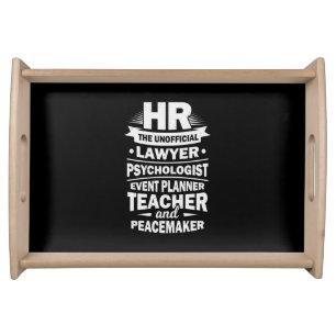 Proud Human Resources Serving Tray