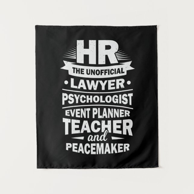 Proud Human Resources Tapestry (Front)