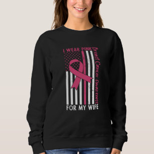 Proud Husband Of A Breast Cancer Warrior Wife Sweatshirt