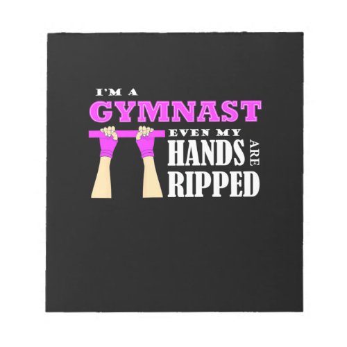 Proud I Am A Gymnast Notepad