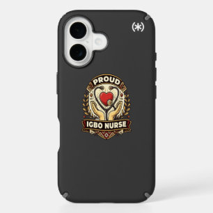 Proud Igbo Nurse - Nigerian Heritage Healthcare iPhone 16 Case