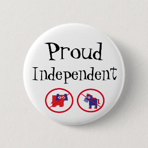Proud Independent Button
