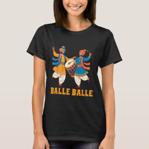 Proud Indian Punjabi Pride Meet Me In India Balle T-Shirt