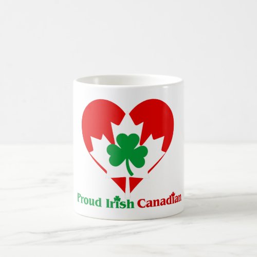 PROUD IRISH CANADIAN COFFEE MUG