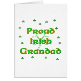 Proud Irish Grandad Cards