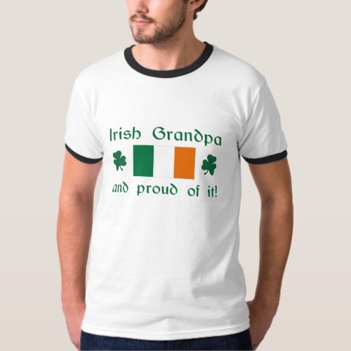 Proud Irish Grandpa T_Shirt