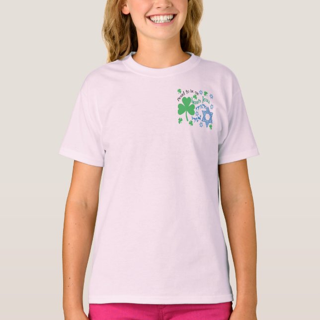 Proud Irish Jew 2-Sided Kids' Shirts (Front)