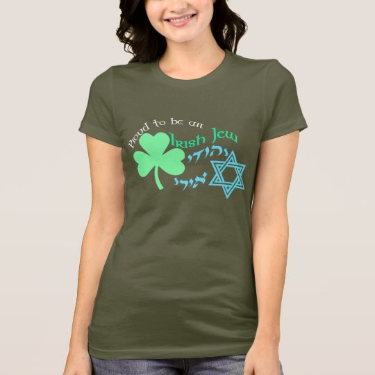 Proud Irish Jew Women's Dark Shirts
