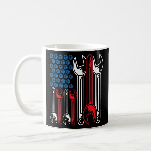 Proud Ironworker American Flag Ironwork  1  Coffee Mug
