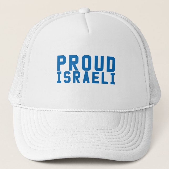 Proud Israeli Trucker Hat (Front)