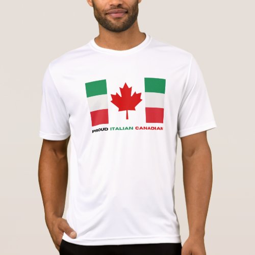 Proud Italian Canadian T_Shirt