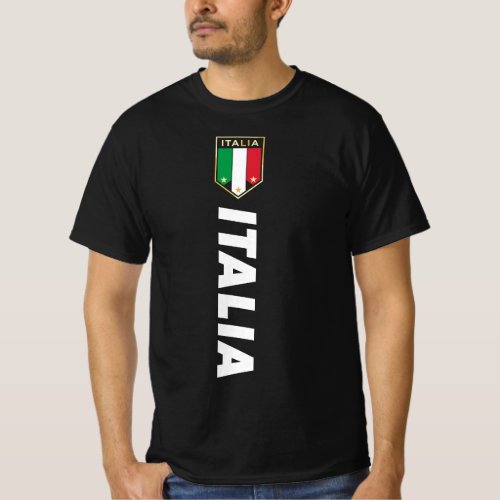 Proud Italian _ Italia _ Italian Soccer Jersey Sty T_Shirt