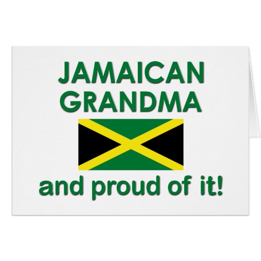Proud Jamaican Grandma (Front Horizontal)