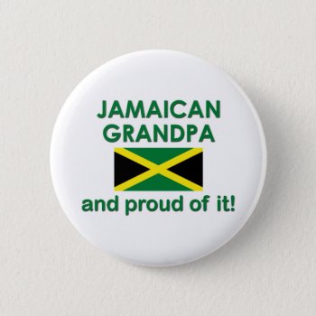 Proud Jamaican Grandpa Pinback Button by worldshop at Zazzle
