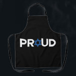 Proud Jewish Hebrew Holiday Proud Jew Religious Apron<br><div class="desc">Proud Jewish Hebrew Holiday Proud Jew Religious</div>