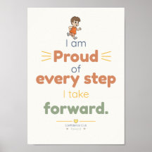 Proud | Kids Affirmation Poster