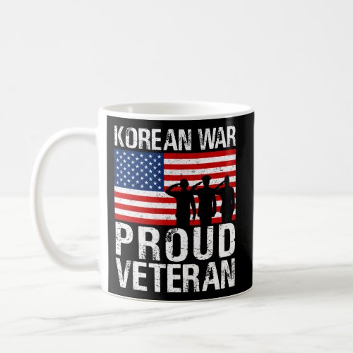 Proud Korean War Veteran Military Coffee Mug