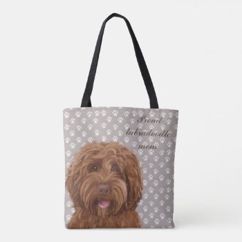 Proud Labradoodle Mom <3 Tote Bag by LabradoodleLove at Zazzle