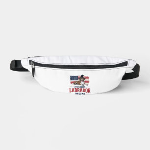 Proud Labrador Mom Patriotic Dog Halloween Shirt D Fanny Pack