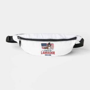 Proud Labrador Mom Patriotic Dog Halloween Shirt D Fanny Pack