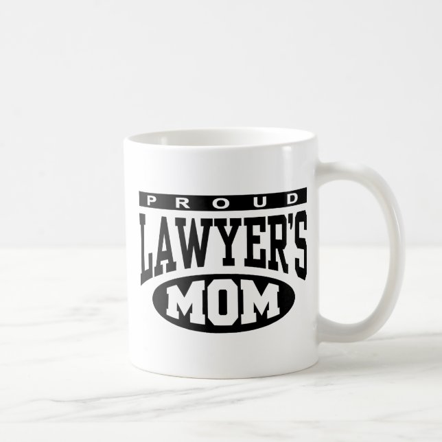 Proud Lawyer's Mom Coffee Mug (Right)