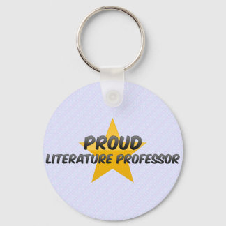 Proud Literature Professor Keychain