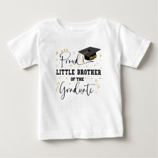 Proud Little Brother Of The Graduate | Graduation Baby T-Shirt