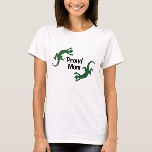 Proud Lizard Mom T_Shirt
