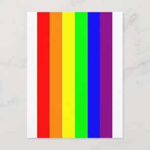 Proud Loud Rainbow Fine Art Poster Postcard