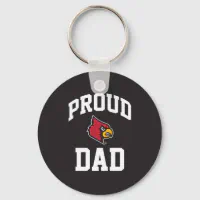 Proud Louisville Dad Keychain | Zazzle