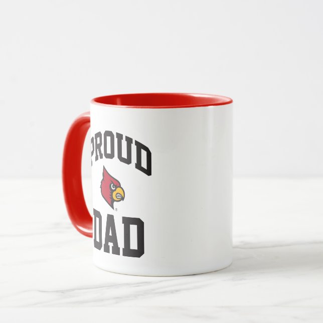 Proud Louisville Dad Keychain | Zazzle