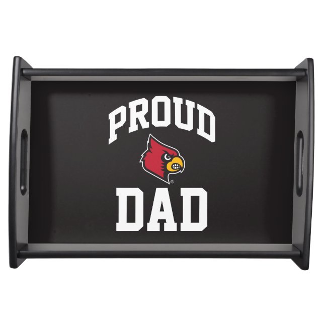 Proud Louisville Dad Serving Tray (Front)