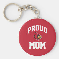 Proud Louisville Mom Keychain