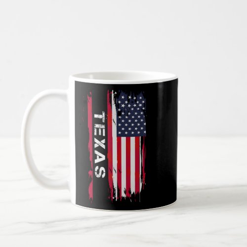 Proud Love Texas Usa  Coffee Mug