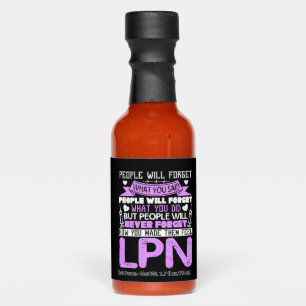 Proud LPN Nurse Shirt Hot Sauces