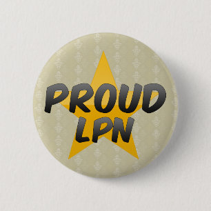 Proud Lpn Pinback Button