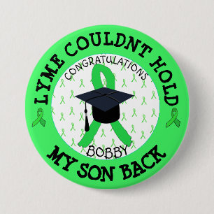 Proud Lyme Graduation Button