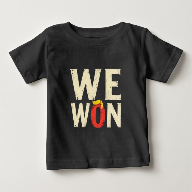 Proud Maga Trump Won Inaguration Day Speech 2025 Baby T-Shirt (Front)