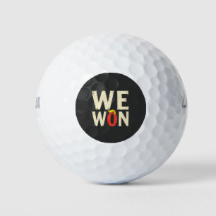 Proud Maga Trump Won Inaguration Day Speech 2025 Golf Balls