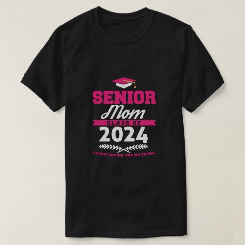 Proud Mama Of A Senior Mom Class of 2024 T_Shirt