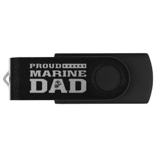 Proud Marine Dad Flash Drive