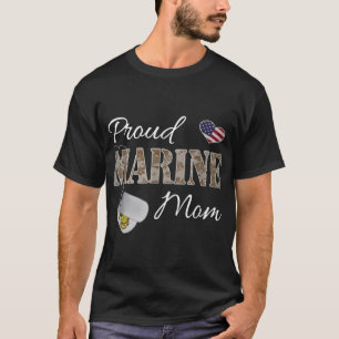 Proud Marine Mom T-Shirt