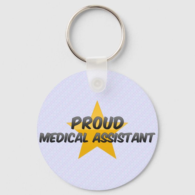 Proud Medical Assistant Keychain (Front)