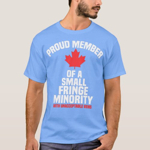 Proud Member of a Small Fringe Minority with Unacc T_Shirt