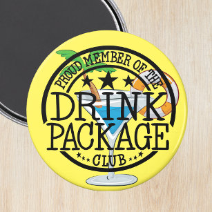 Proud Member of the Drink Package Club Cruise Door Magnet