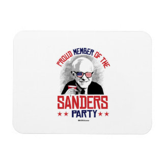 Proud member of the Sanders Party Magnet