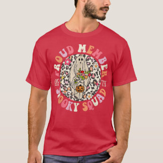 Proud Member Of The Spooky Squad Spooky Season Hal T-Shirt