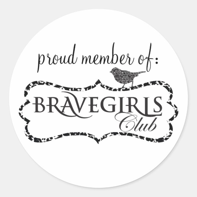 'Proud Member' Stickers (Front)